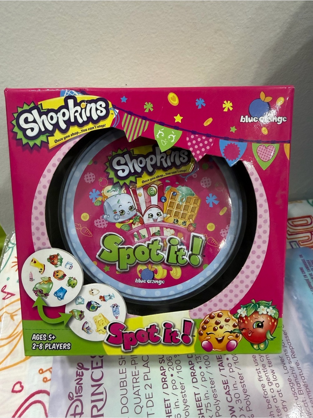 Shopkins Spot It! Matching Game - Hot Pink